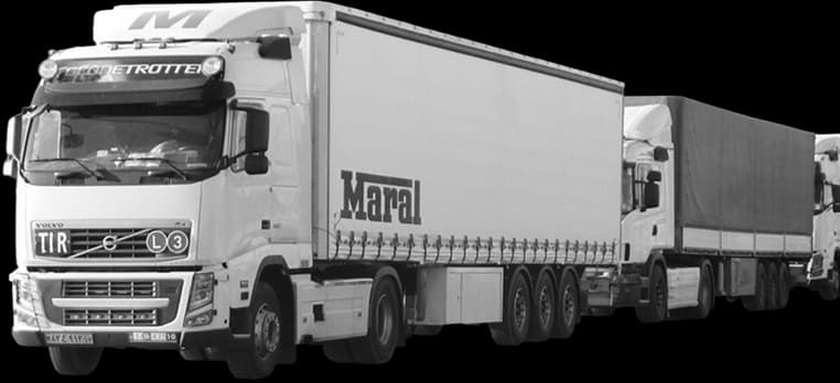 ناوگان کامیونهای حمل کالای جادهای